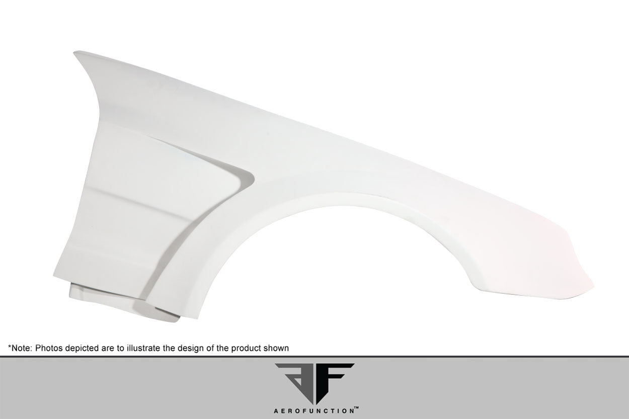 2003-2008 Mercedes SL Class R230 AF-Signature 1 Series Wide Body Conversion Front Fenders ( GFK ) - 2 Piece